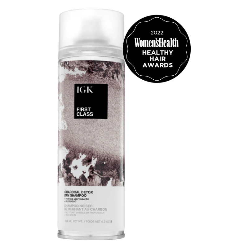 IGK FIRST CLASS Charcoal Detox Dry Shampoo
