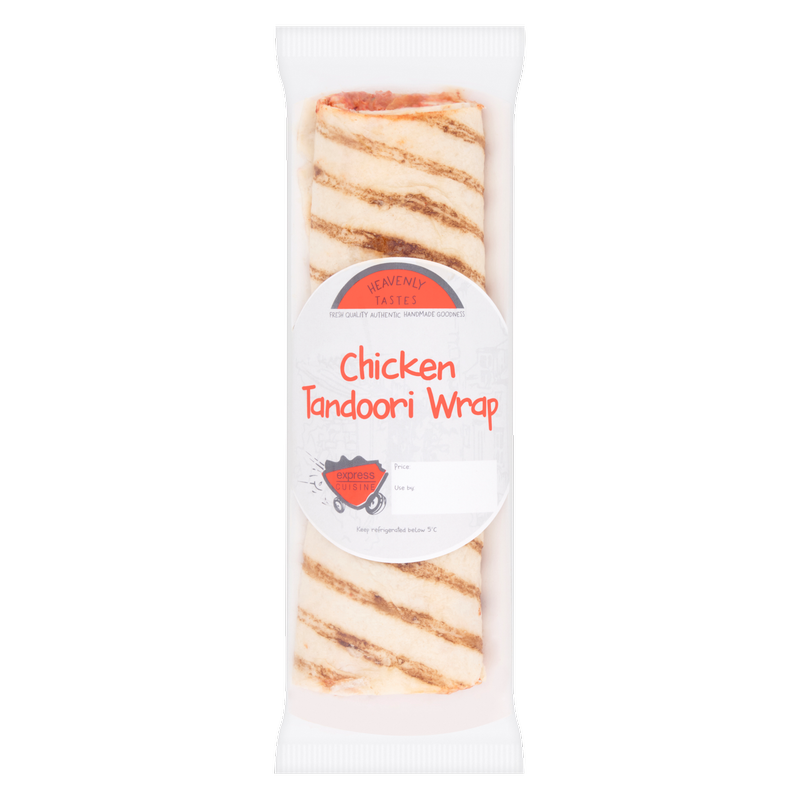 Express Cuisine Chicken Tandoori Wrap, 220g