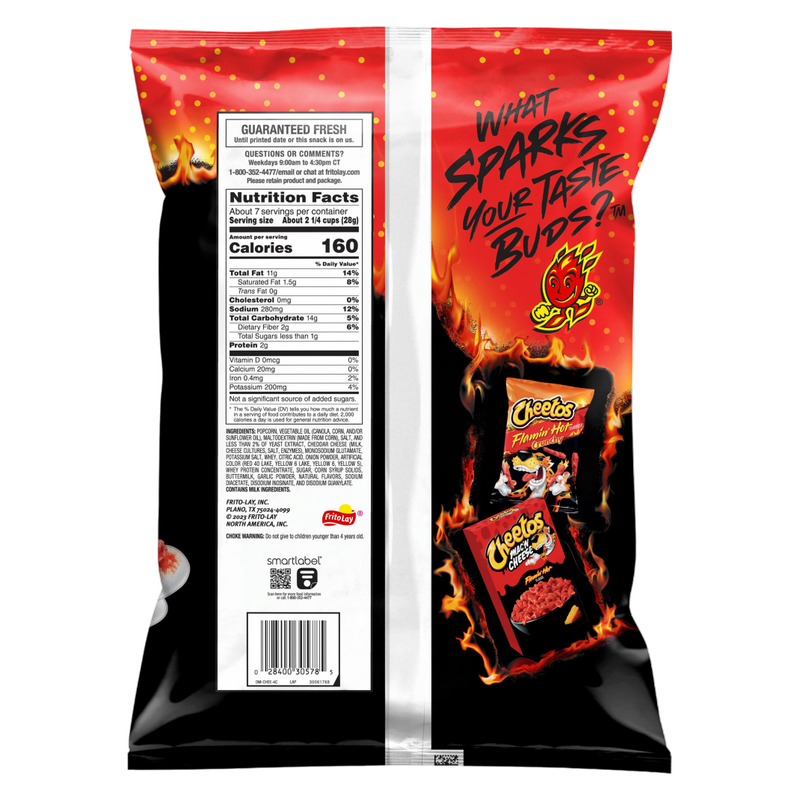 Cheetos Flamin' Hot Popcorn 6.5oz