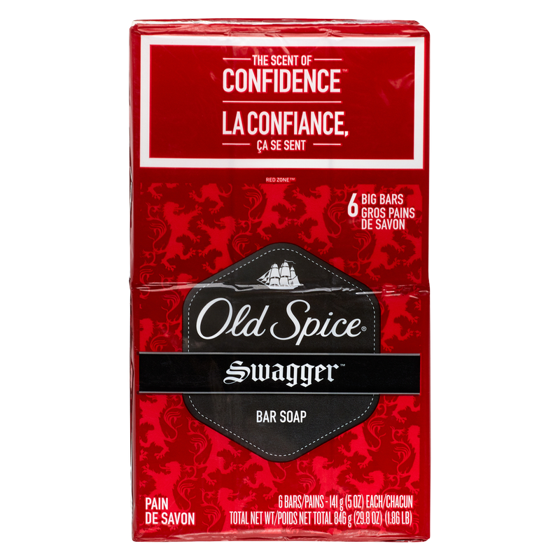 Old Spice Bar Soap Swagger 6ct 4oz