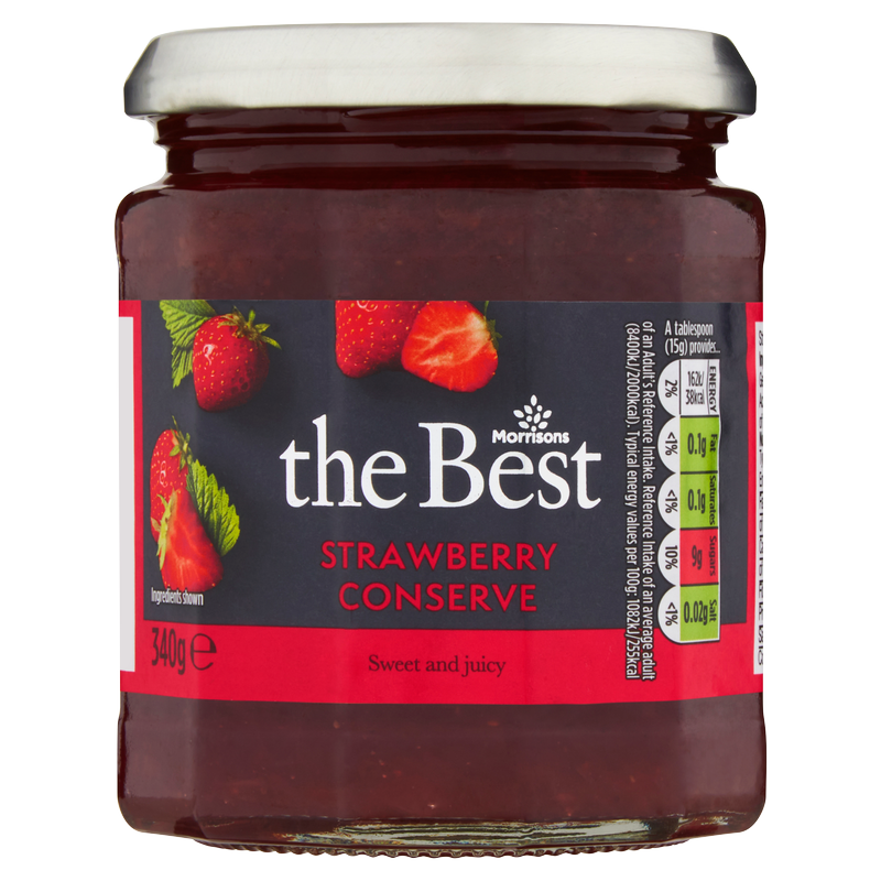 Morrisons The Best Strawberry Conserve, 340g