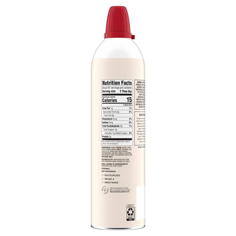 Bowl & Basket Original Whipped Topping - 13oz