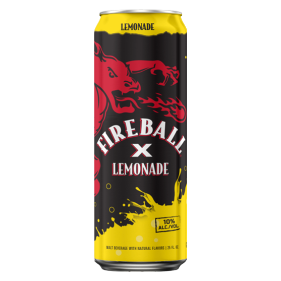 Fireball X Lemonade Single 25oz Can