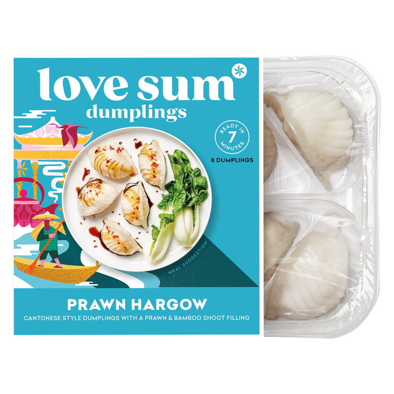 Love Sum Dumplings Prawn Hargow, 8pcs