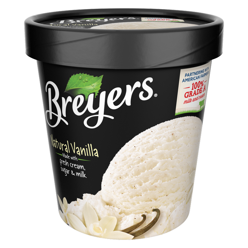 Mug Zero Sugar Soda Root Beer 20oz & Breyers Natural Vanilla Ice Cream Pint