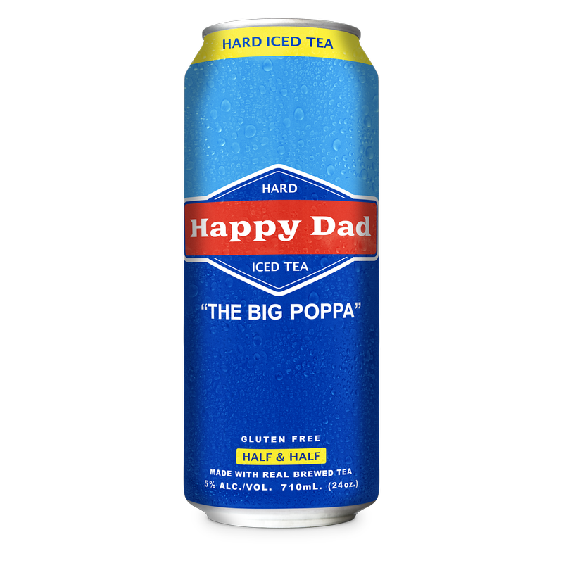 Happy Dad Hard Tea Half & Half Single 24oz Can 5% ABV
