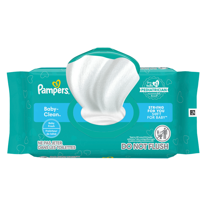 Pampers Baby Wipes Baby Fresh Scent 1X Pop-Top 72ct