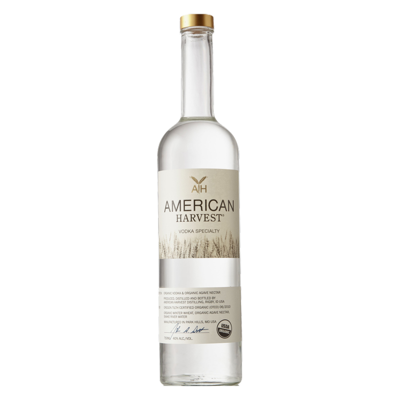 American Harvest Organic Vodka 750ml