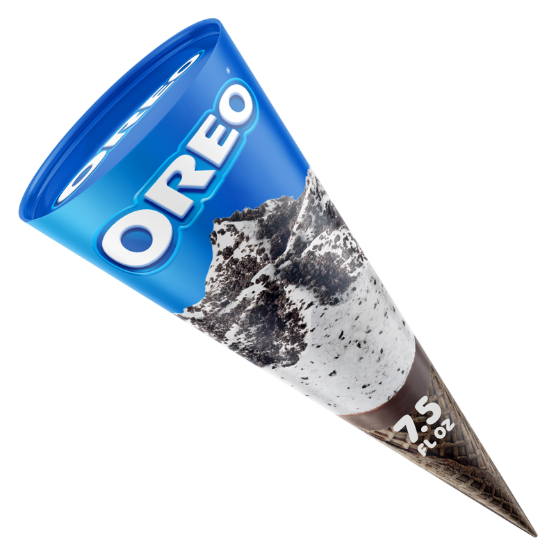 OREO King Size Frozen Dairy Dessert Cone, 1ct
