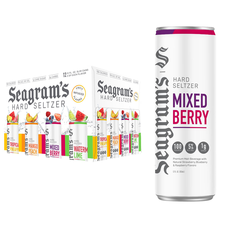 Seagram's Seltzer Variety 12pk 12oz Can