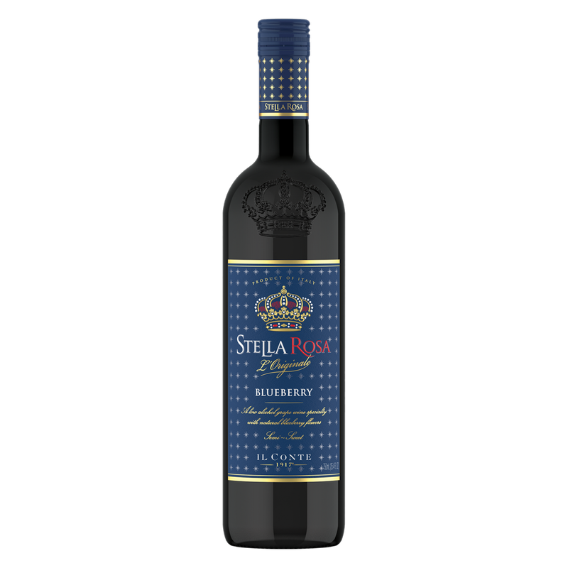 Stella Rosa Blueberry Semi-Sweet Red Wine 750 ml