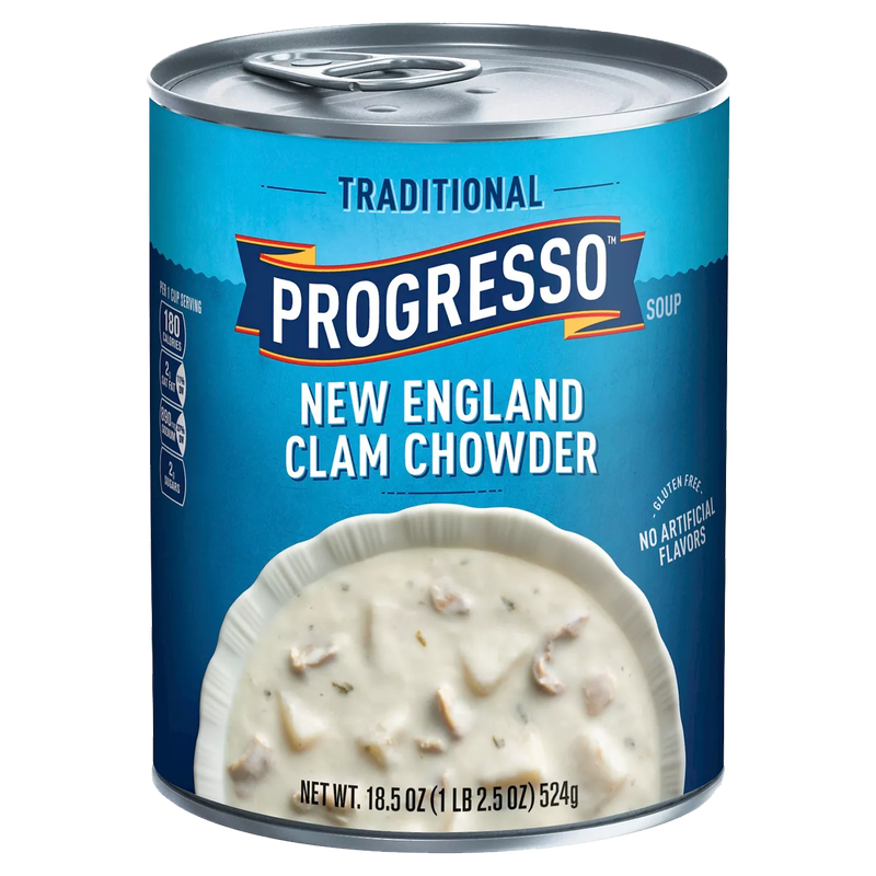 Progresso Traditional New England Clam Chowder Soup 18.5oz