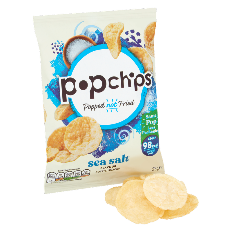 Popchips Sea Salt, 23g