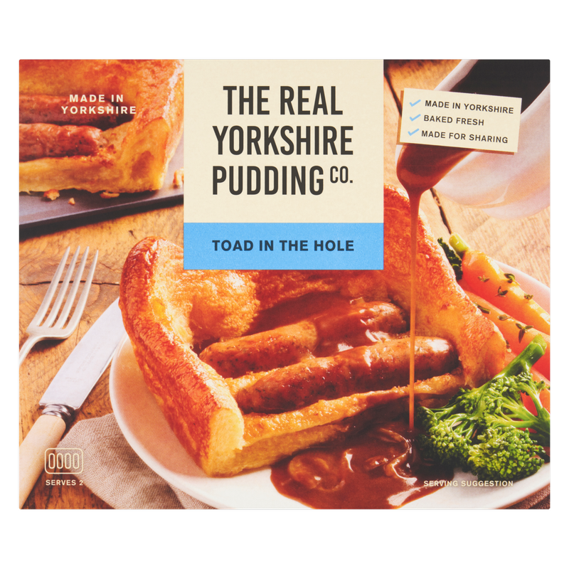 The Real Yorkshire Pudding Co. Toad in the Hole, 350g