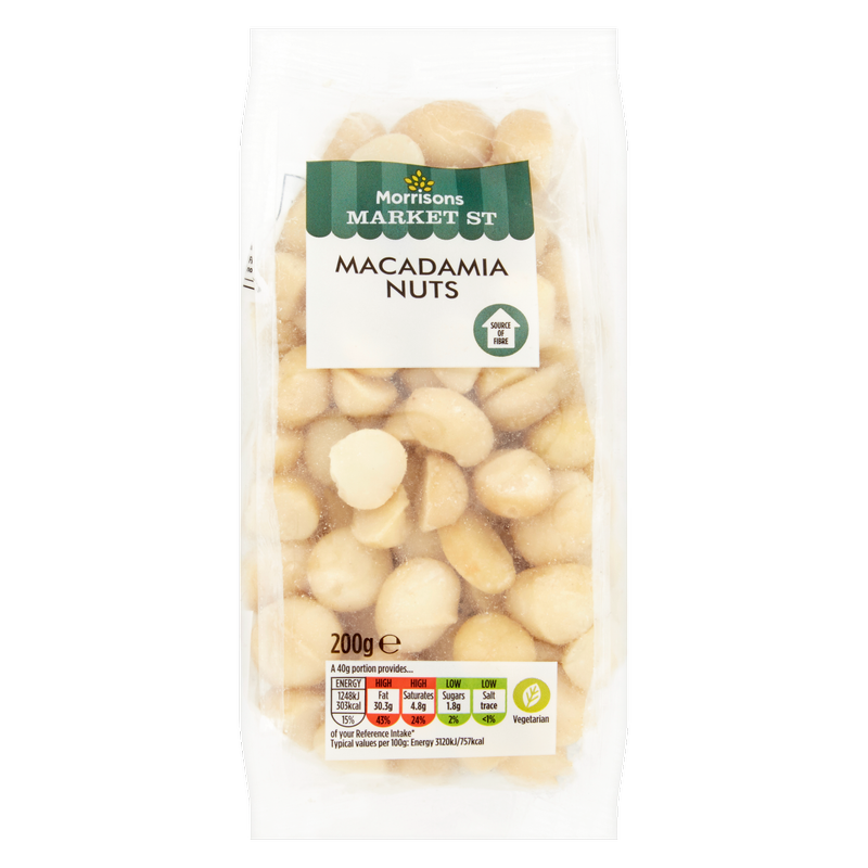 Morrisons Macadamias, 200g