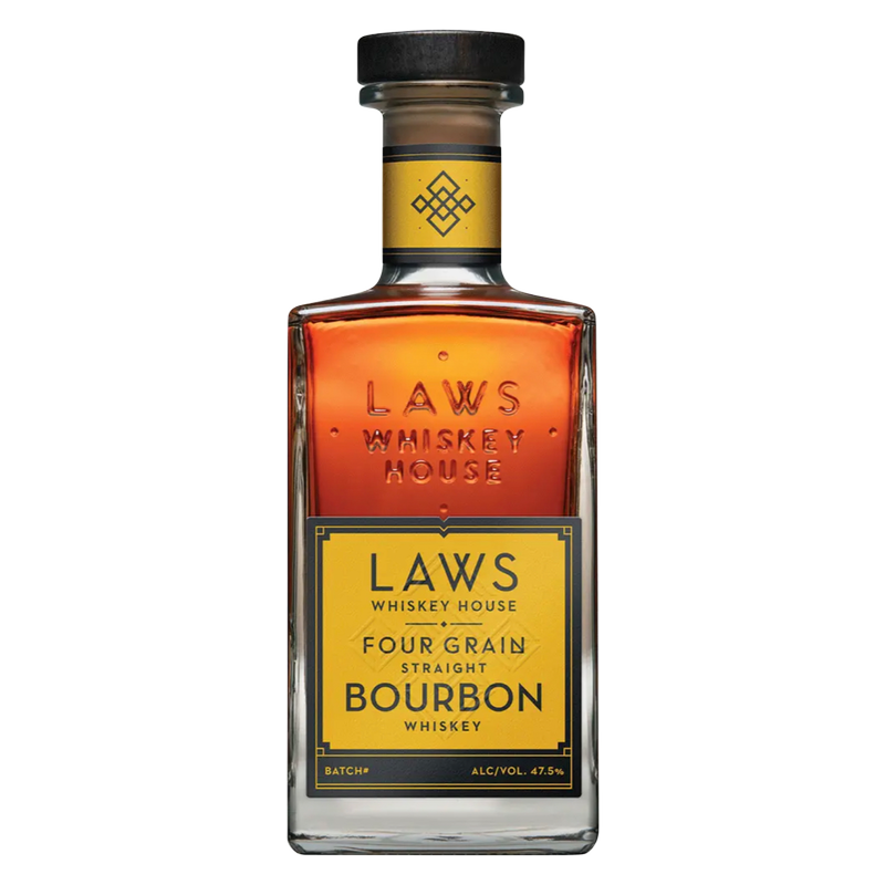 AD Laws Four Grain Straight Bourbon Whiskey 750mL