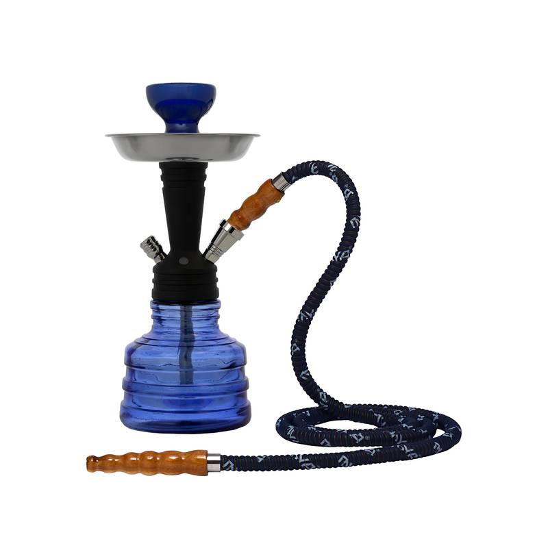 Mya Saray PIA Black Stem Hookah-Colors may Vary