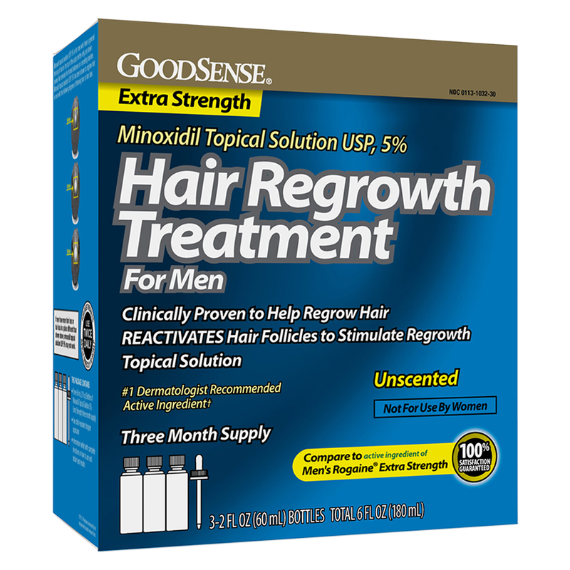 GoodSense Hair Regrowth Treatment for Men 90 Day Supply