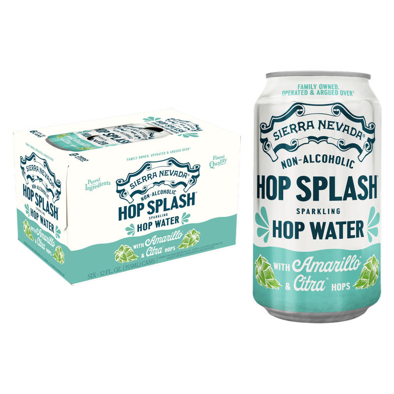 Sierra Nevada Hop Splash Citrus Sparkling Water 6PKC - Sierra