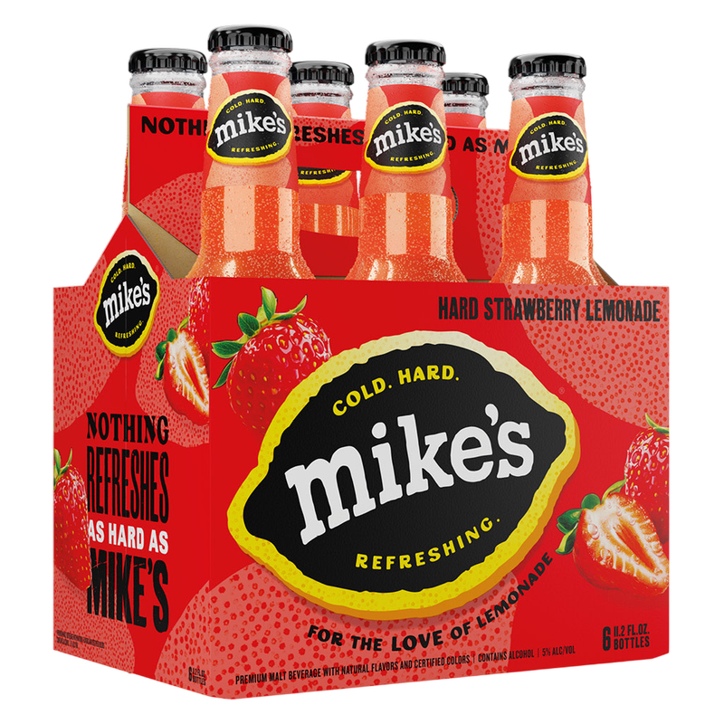 Mike's Hard Strawberry Lemonade 6pk 11.2oz Btl