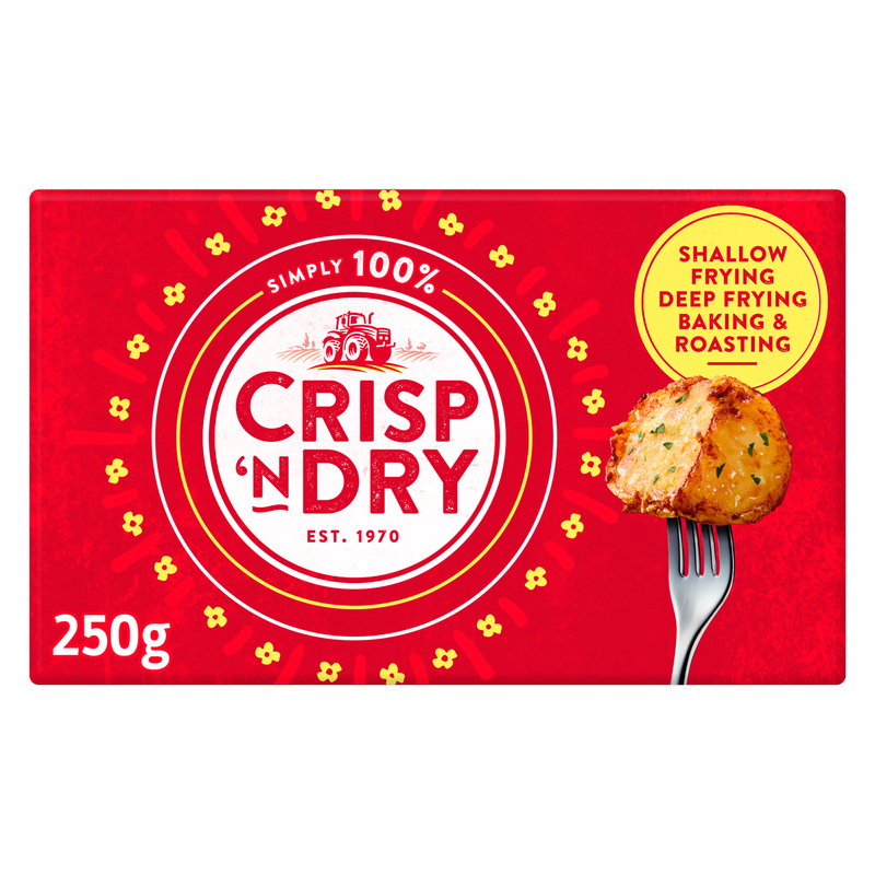 Crisp 'n Dry Simply 100% White Cooking Fat, 250g