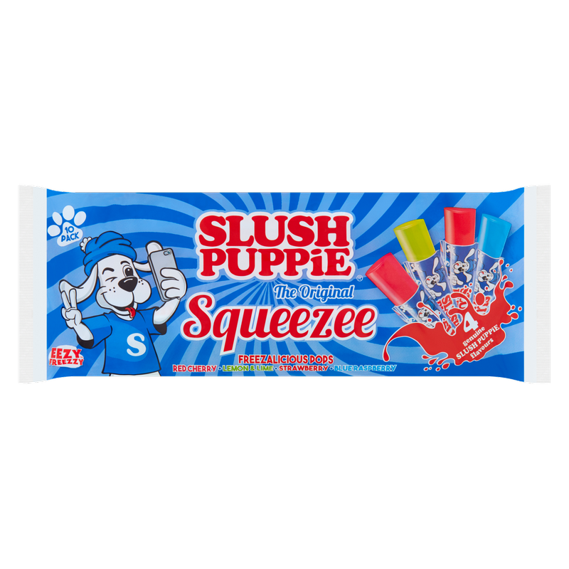 Slush Puppie The Original Squeezee, 10 x 60ml