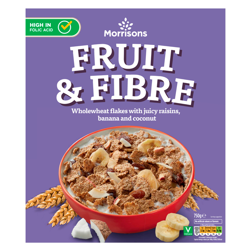 Morrisons Fruit & Fibre, 750g