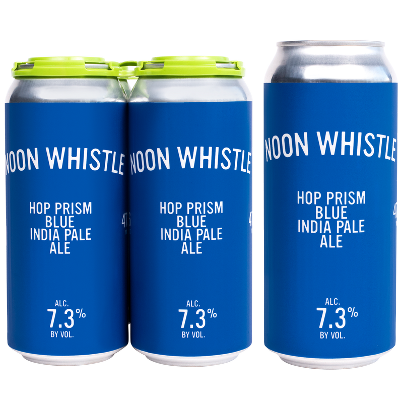 Noon Whistle Hop Prism Blue American IPA 4pk 16oz Can 7.3% ABV
