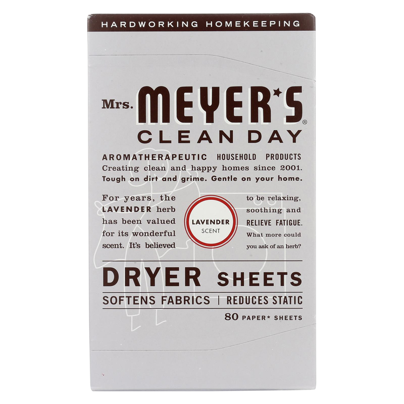 Mrs. Meyer's Lavender Dryer Sheets 80ct