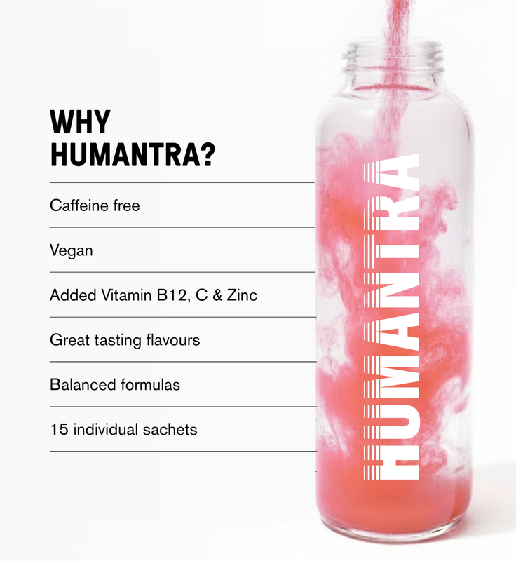 Humantra Berry Pomegranate Electrolyte Powder, 15pcs