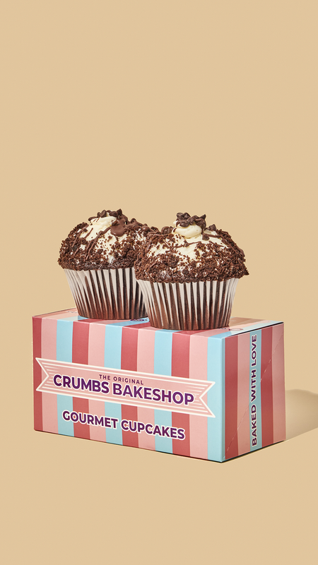 CRUMBS Signature Cupcakes - Devils Food (2 Pack)