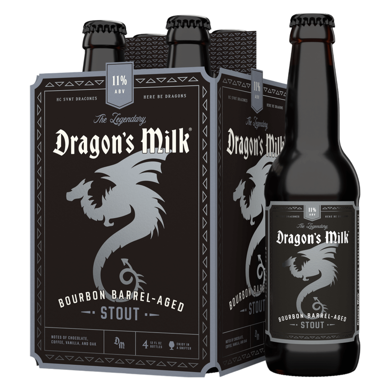 New Holland Dragon's Milk Bourbon Barrel Aged Stout 4pk 12oz Btl 11.0% ABV