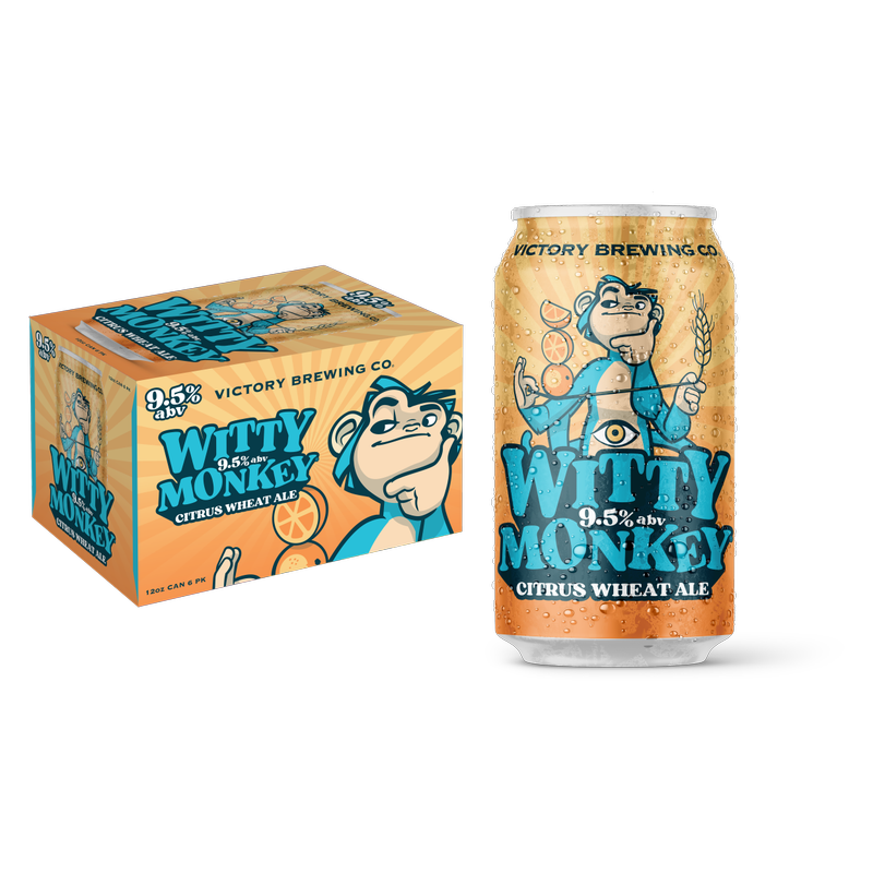 Victory Witty Monkey 6pk 12oz Cans 9.5% ABV