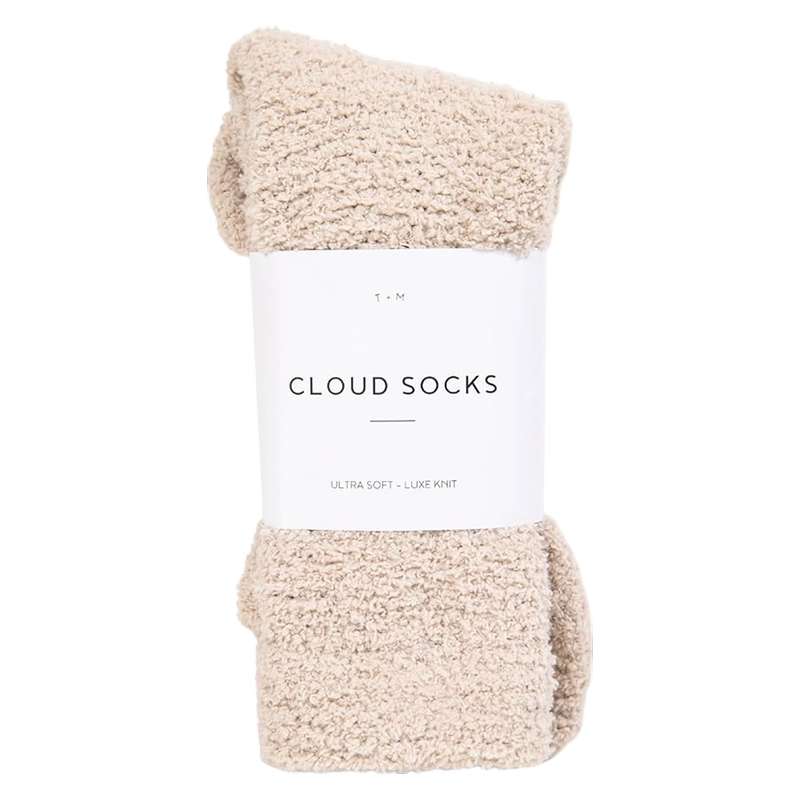 Cloud Ultra Soft Fuzzy Socks, 1-pair