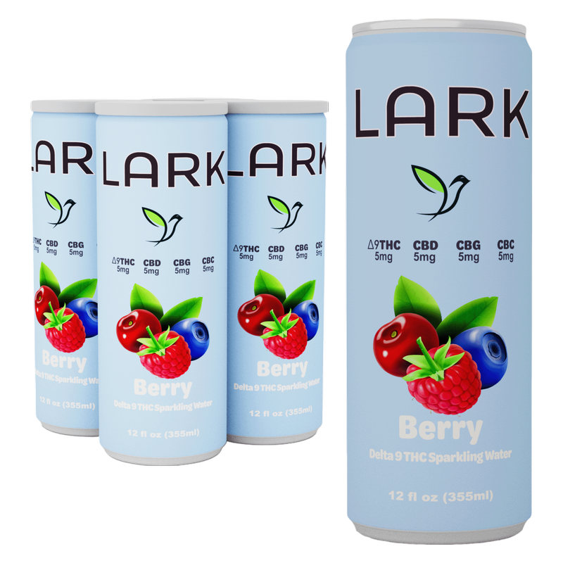 Lark THC 5mg Berry Seltzer 4pk 12oz Can