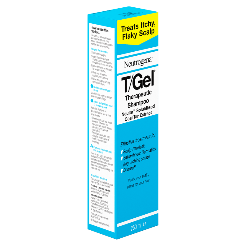 Neutrogena T-Gel Therapeutic Shampoo, 250ml