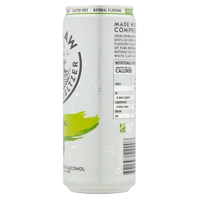 White Claw Lime Hard Seltzer, 330ml