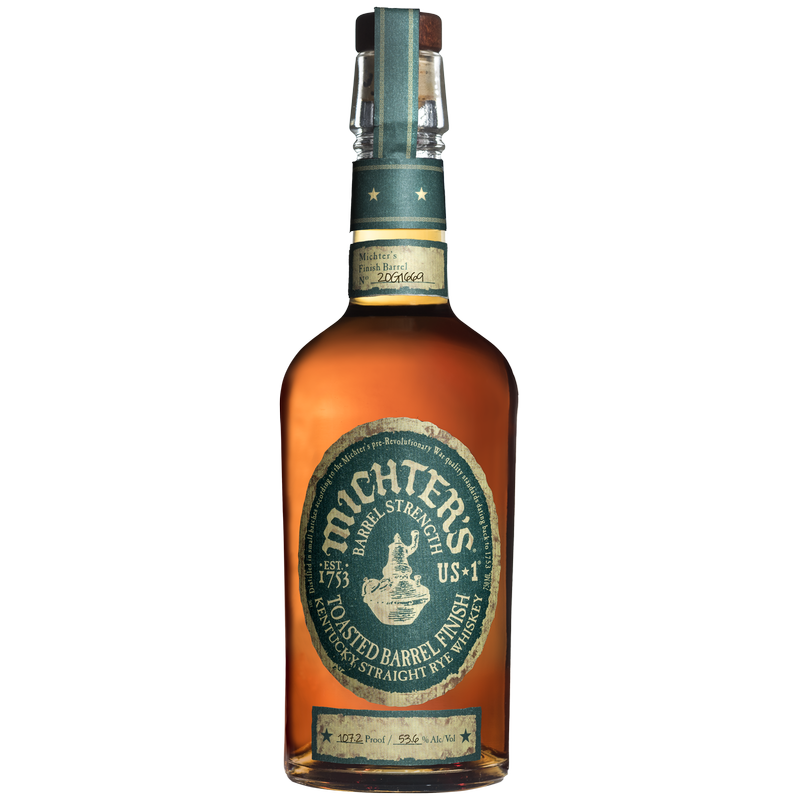 Michter's Toasted Barrel Rye Whiskey 750ml (107.2 proof)