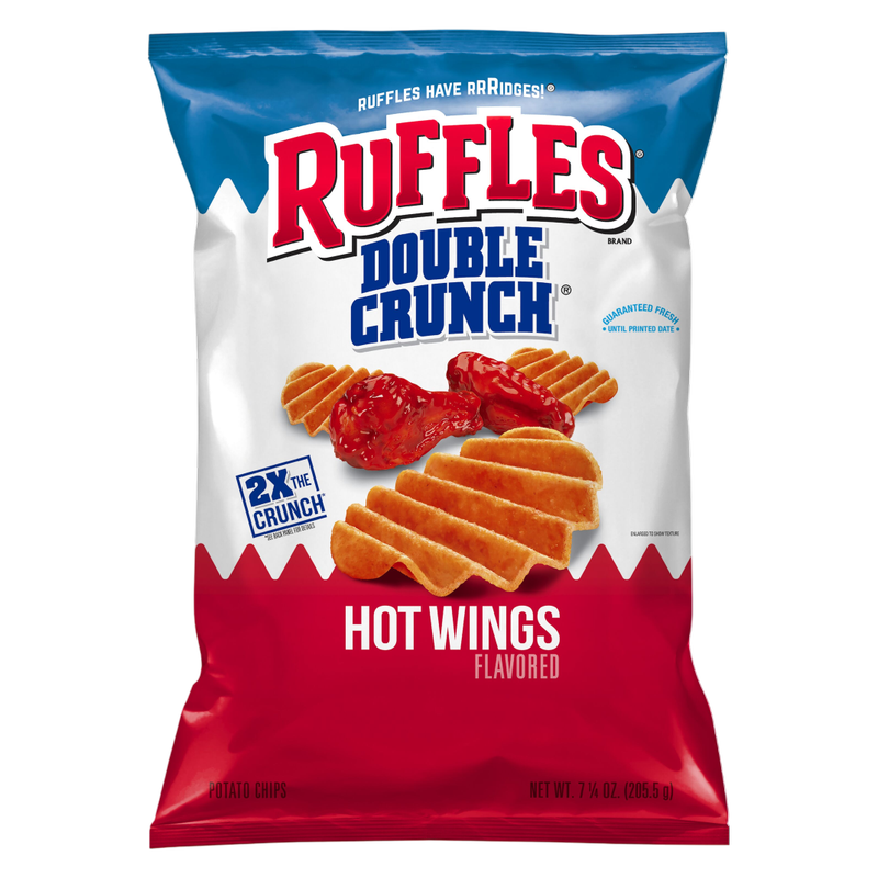 Ruffles Double Crunch Hot Wing, 7.25oz
