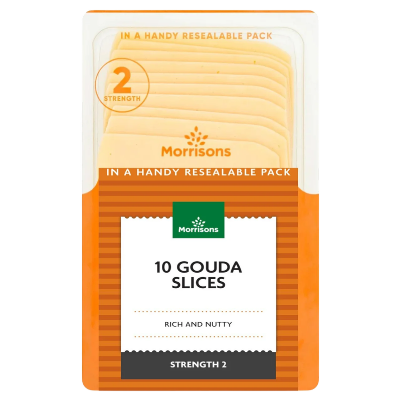 Morrisons Gouda Slices, 250g