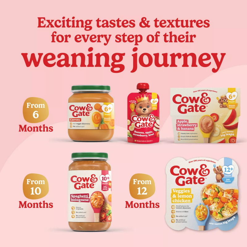 Cow & Gate Spaghetti Bolognese Baby Food 12+ Months, 230g