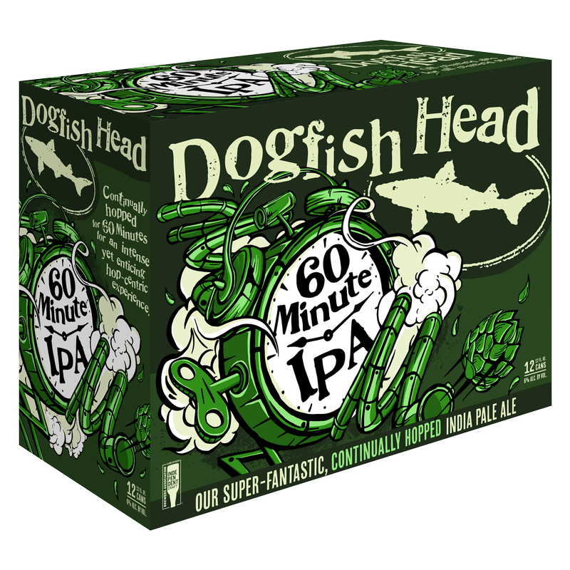 Dogfish Head 60 Minute IPA 12pk 12oz Can 6.0% ABV