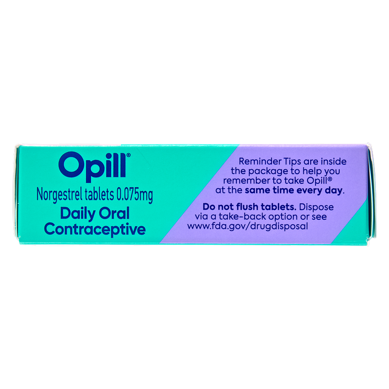 Opill Daily Oral Contraceptive Tablets 3 Pack