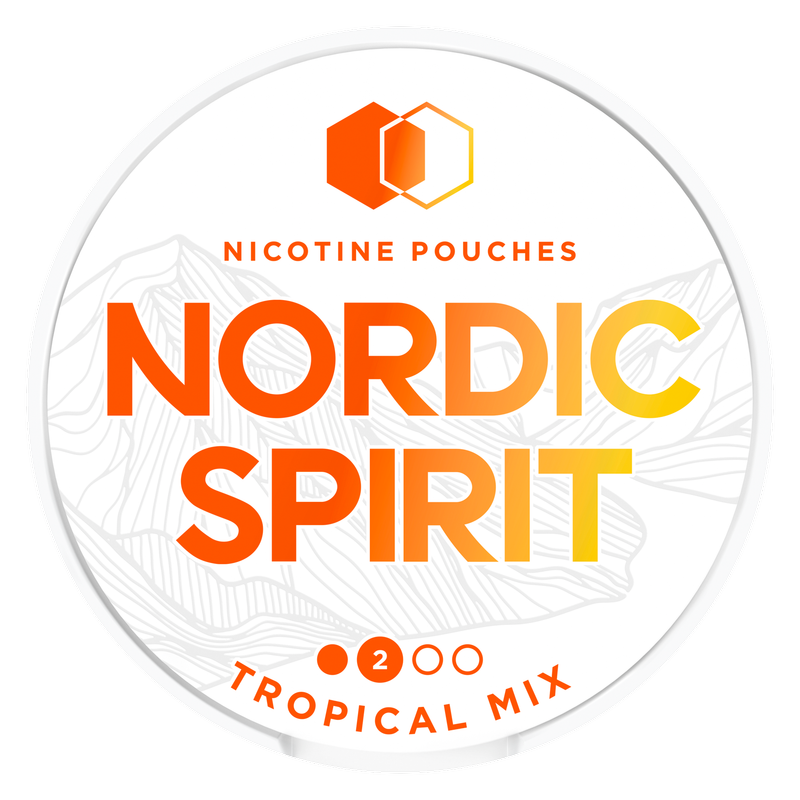 Nordic Spirit Nicotine Pouches Tropical Mix Regular (6mg), 20pcs