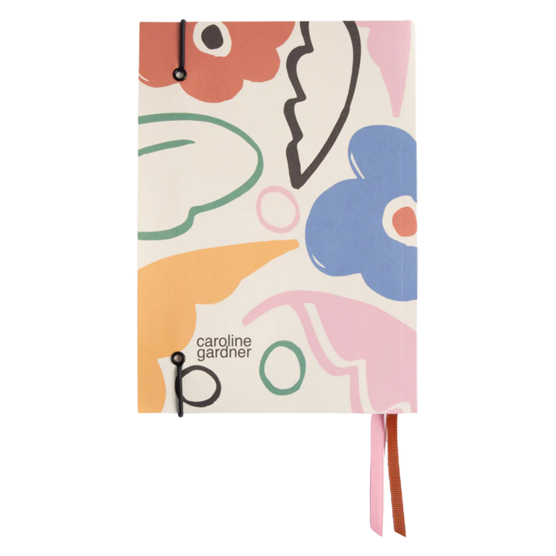 Caroline Gardner Abstract Botanical A5 Notebook, 1pcs