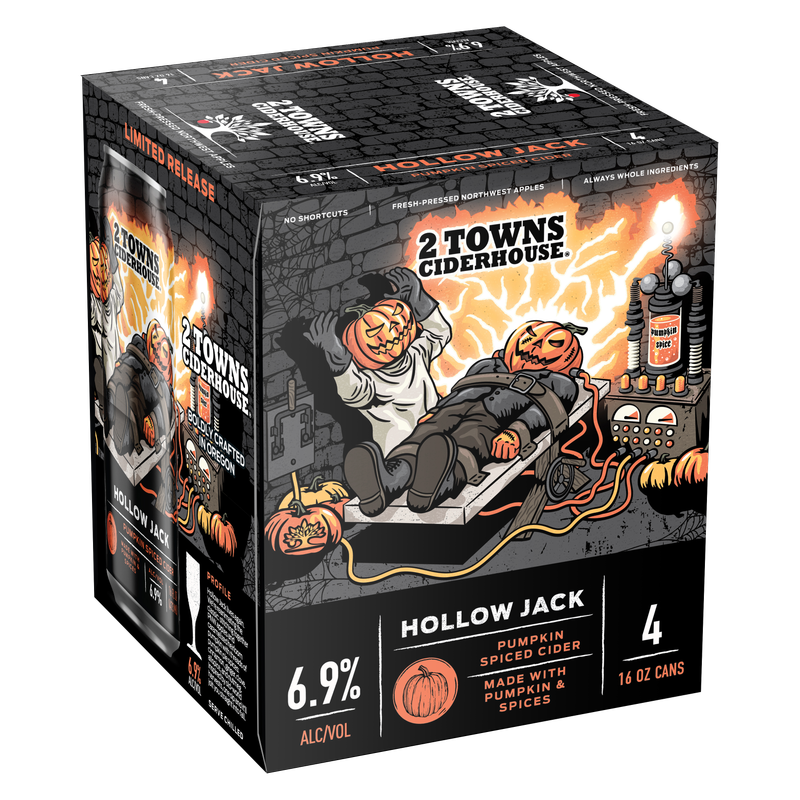 2 Towns Seasonal 4pk 16oz Can