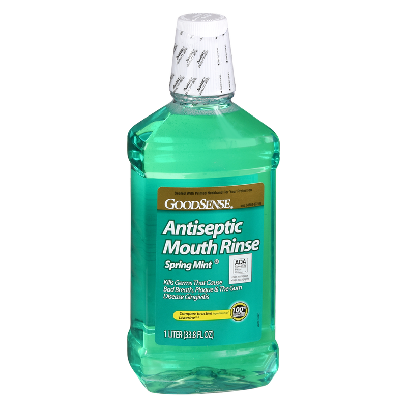 GoodSense Spring Mint Mouthwash 1 Liter