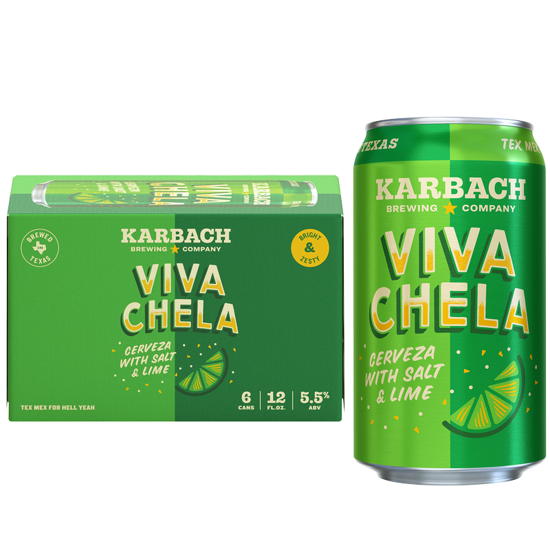 Karbach Viva Chela Lime 6pk 12oz Can 5.5% ABV