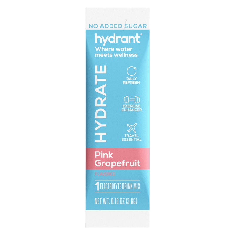 Hydrant No Sugar Added Grapefruit Hydration Mix 0.12oz 12ct