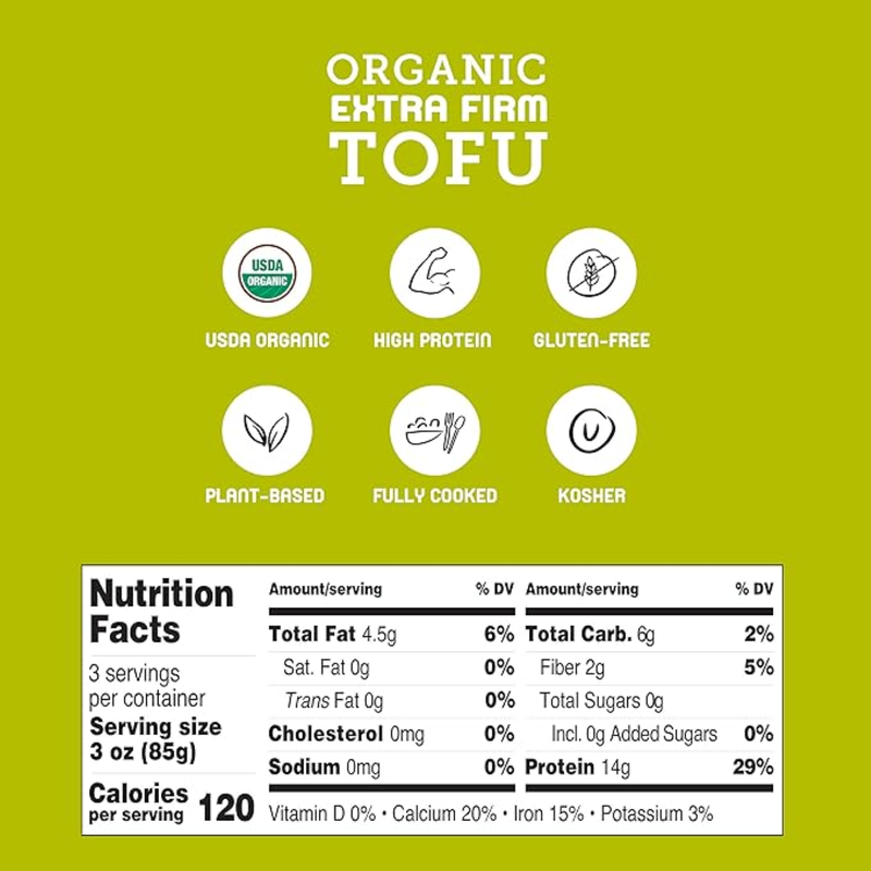 hodo Organic Extra Firm Tofu, 10 oz